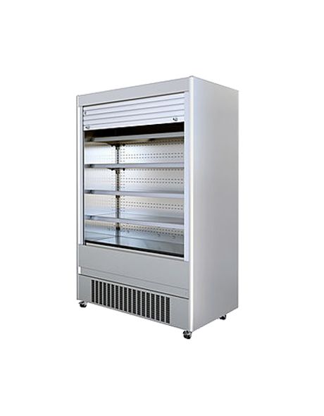 Mafirol Stainless Steel Multideck With Lockable Shutter - CR8OPSSMA Refrigerated Merchandisers Mafirol   