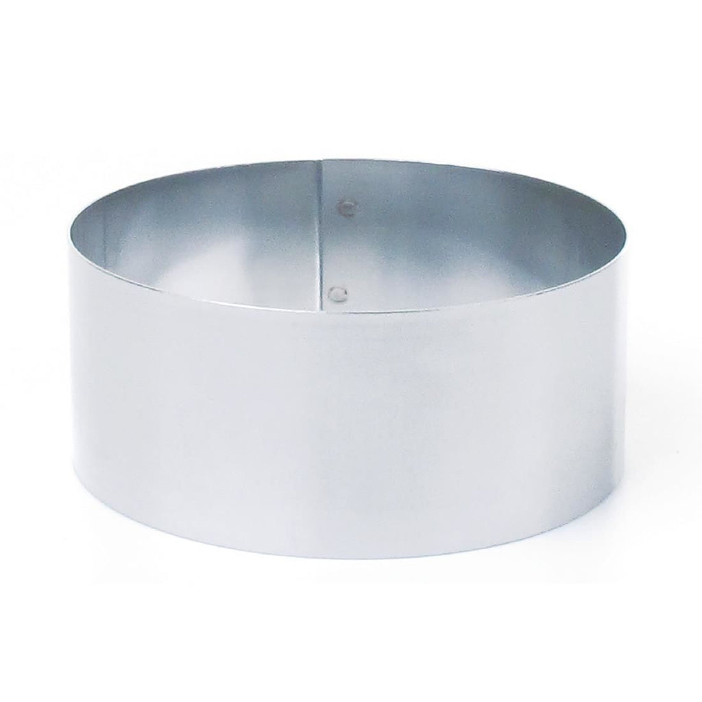 Mafter Stainless Steel Mousse Ring 140 x 60mm - E886