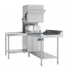 Maidaid Pass Through Dishwasher with Drain Pump & Softener - C2035WS Pass Through Hood Dishwashers Maidaid Halcyon   