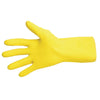 MAPA Vital 124 Liquid-Proof Light-Duty Janitorial Gloves Yellow Extra Large - FA292-XL Rubber Gloves Mapa   