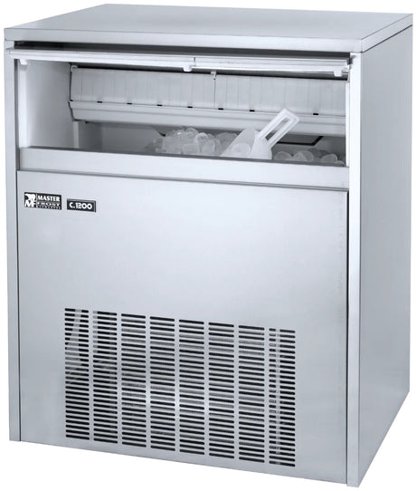 Masterfrost Professional Ice Maker 60kg Output 27kg Storage - C600 Ice Machines Masterfrost   