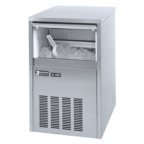 Masterfrost Professional Ice Maker 40kg Output 18kg Storage - M400 Churchill Super Vitrified Masterfrost   