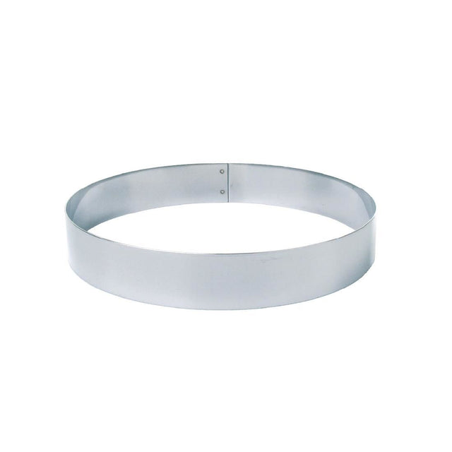 Matfer Stainless Steel Mousse Ring 45 x 160mm - DN957 Ramekins & Moulds Matfer   