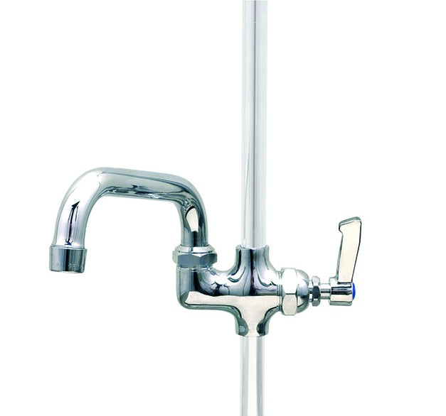 Mechline AJPR20 Aquajet 20 Deck Mounted Pre-Rinse Spray Arm With Add-on Faucet - AJPR20-ST-BF1-S Pre-Rinse Jets & Sprays Mechline   