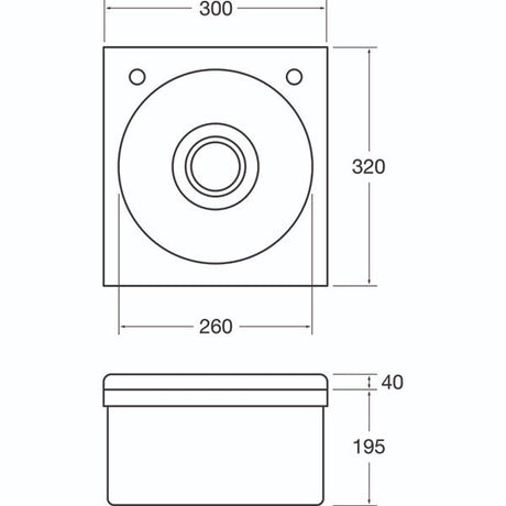 Mechline Basix Hands Free Wash Basin Stainless Steel with Sensor Tempomatic Tap WS3-NT Hand Wash Sinks Mechline   