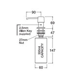 Mechline BaSix Optional Soap Dispenser - BSX-SPD Mechline Mechline   