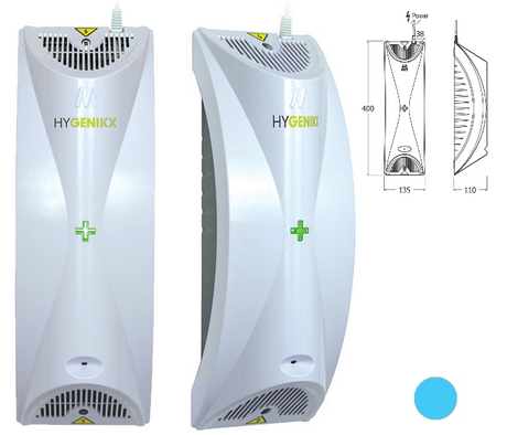 Mechline HyGenikx Air & Surface Bacteria & Virus Killer 20m2 Range Food Areas - HGX-W-20-F Bacteria & Virus Air Sterilisers Mechline   