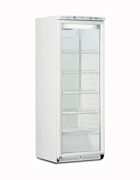 Mondial-Elite Upright White Refrigerator with Glass Door - BEVPR60 Refrigerated Merchandisers Mondial-Elite   