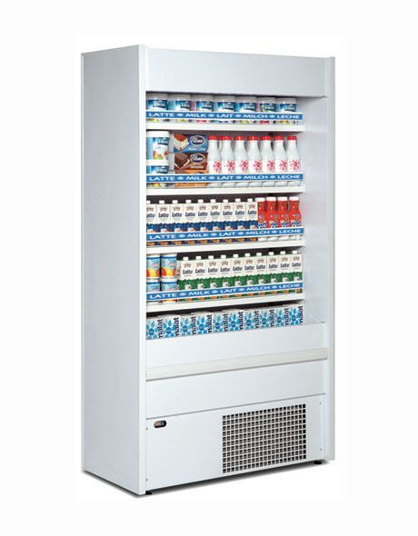 Mondial-Elite White Tiered Display - SLIM110L Refrigerated Merchandisers Mondial-Elite   