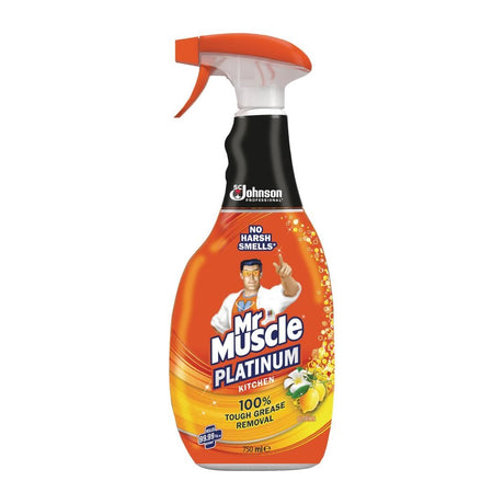 Mr Muscle Lemon Fresh Kitchen Cleaner and Sanitiser Ready To Use 750ml - GH492