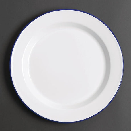 Olympia Enamel Dinner Plates 245mm (Pack of 6) - GM512
