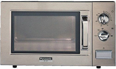 Panasonic NE-1027 Light Duty 1000W Manual Dial Control Commerical Microwave Microwaves Panasonic   