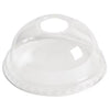 Plastico Domed Lids With Hole 77mm (Pack of 1000) - DE134 Disposable Glasses Plastico   