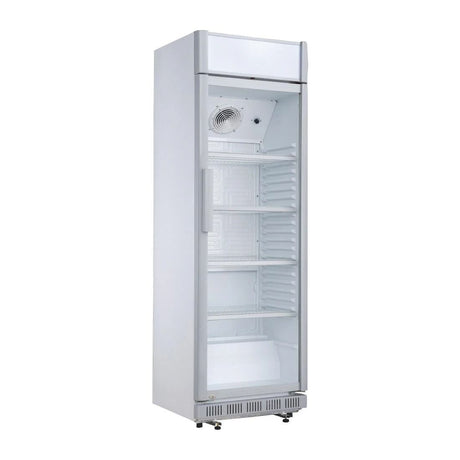 Polar C-Series Upright Display Cooler with Light Box 346Ltr - CC064 Upright Single Door Bottle Coolers Polar   