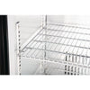 Polar Double Hinged Door Back Bar Cooler in Black with LED Lighting - GL012 Double Door Bottle Coolers Polar   