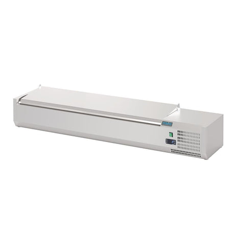 Polar G-Series Countertop Prep Fridge with Lid 7x 1/4GN - FA855 VRX Topping Units Polar   