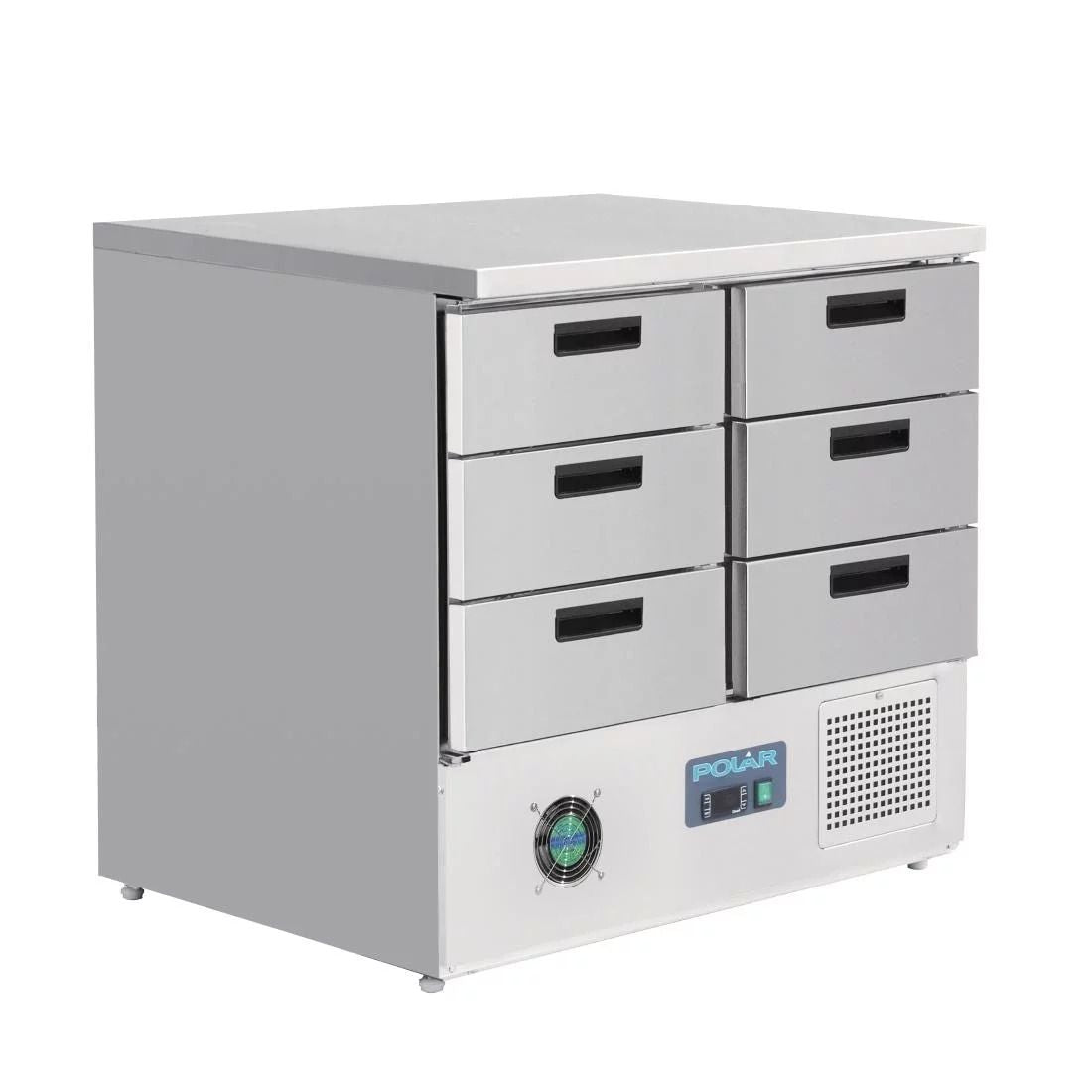 Polar G-Series Refrigerated Counter with 6 Drawers 240Ltr - FA440
