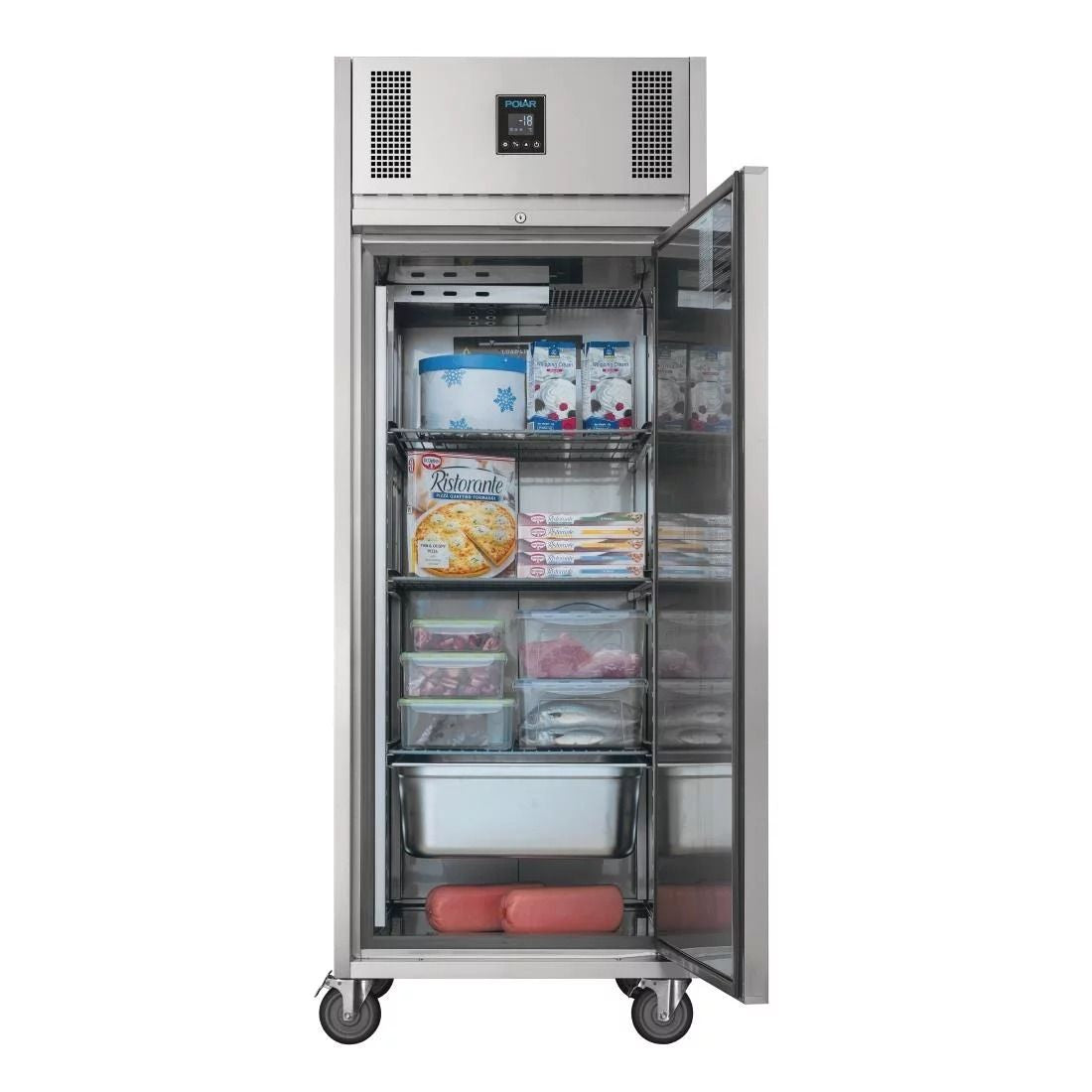 Polar U-Series Premium Single Door Upright Freezer 550Ltr - UA002 Refrigeration Uprights - Single Door Polar   