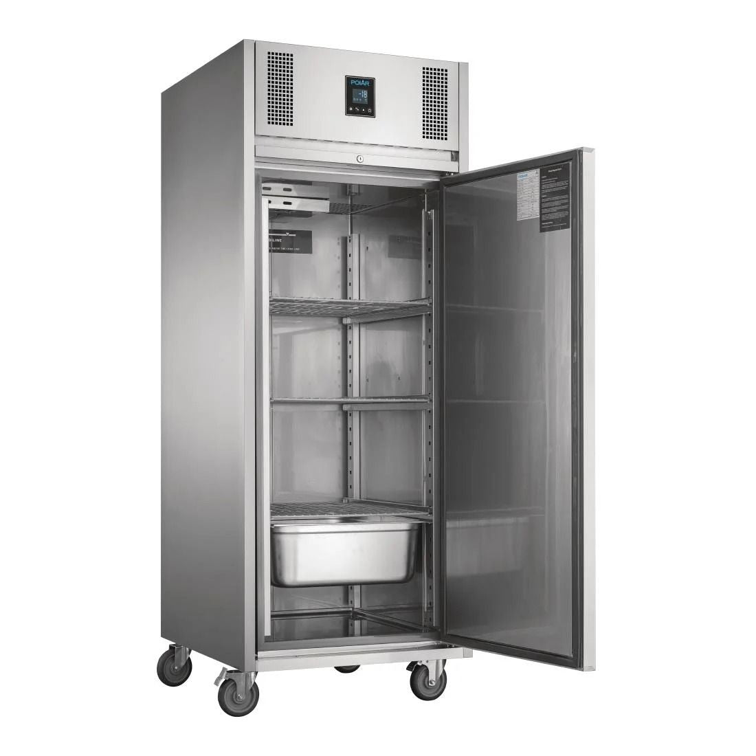 Polar U-Series Premium Single Door Upright Freezer 550Ltr - UA002 Refrigeration Uprights - Single Door Polar   