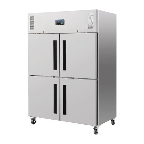 Polar Upright Double Stable Door Gastro Freezer 1200Ltr - CW196 Refrigeration Uprights - Double Door Polar   