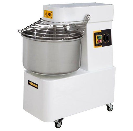Prismafood Heavy Duty Fixed Bowl Spiral Dough Mixer 22 Litre / 17Kg Capacity - IBM20 Fixed Speed Dough Mixers Prismafood   