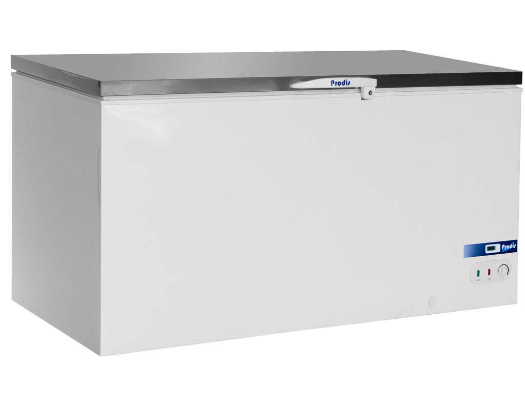 Prodis AR550SS 550 litre chest freezer with stainless steel lid Chest Freezers Prodis   