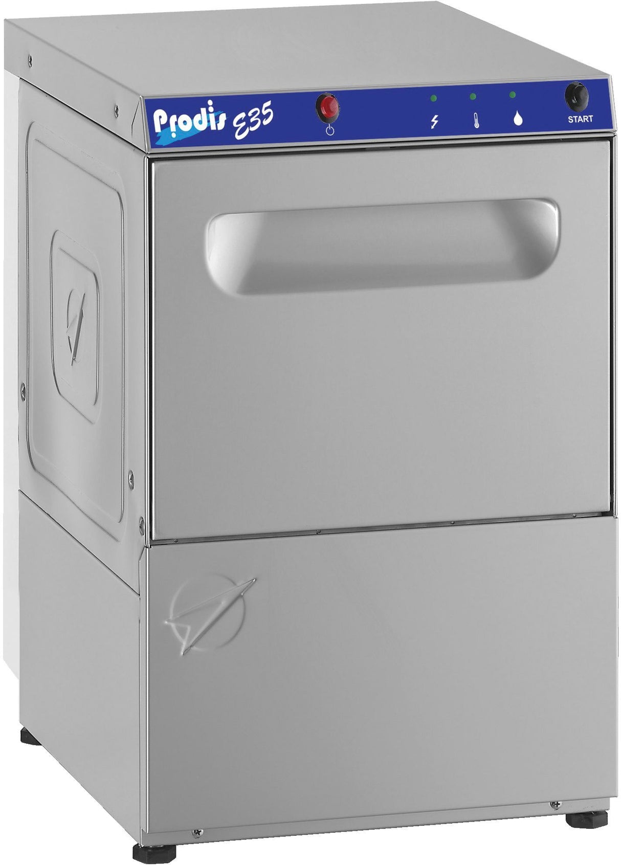 Prodis E35 350mm basket gravity drain glasswasher Glasswashers Prodis   