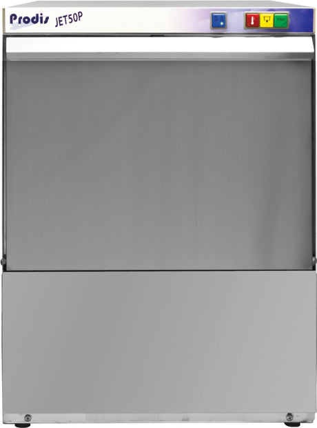 Prodis JET50DP 500mm basket dishwasher with drain pump Dishwashers Prodis   