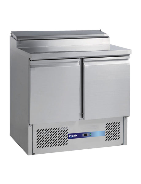 Prodis EC-2PREP 2 door saladette counter Saladette Counters Prodis   