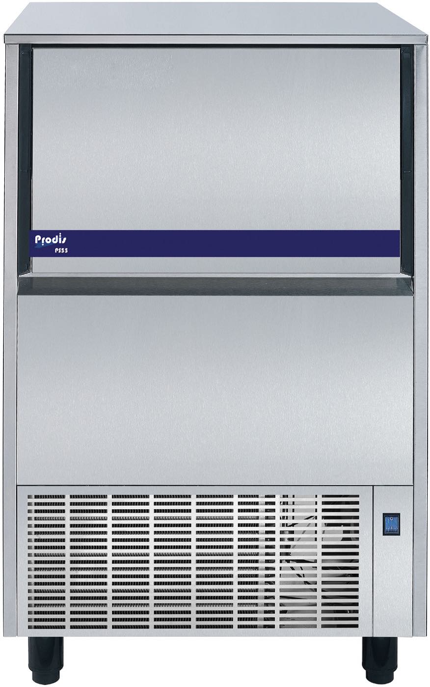 Prodis PS55 55kg Production Ice Maker 30kg Storage Bin Paddle System Production Ice Machines Prodis   