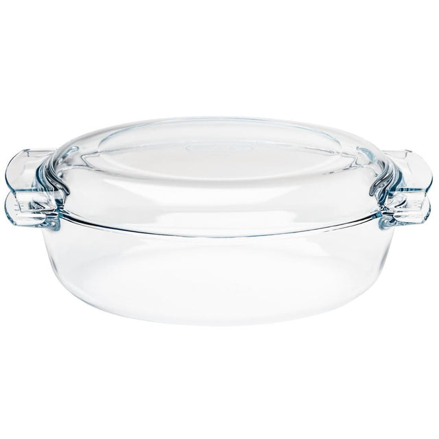 Pyrex Oval Glass Casserole Dish 4.5Ltr - P591 Oven to Table Pyrex   
