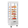 Roller Grill Display Fridge with Fixed Shelves White - DT735