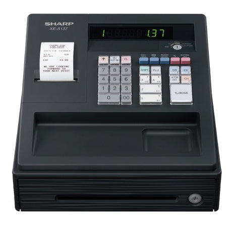 SHARP Cash Register - XE-A137 Black