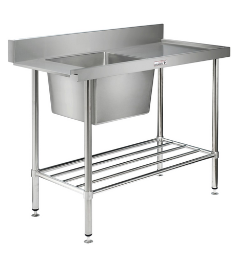 Simply Stainless Dishwash Table & Sink - SS081200R Dishwasher Sinks Simply Stainless   