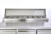 Sterling Pro Cobus 3 Door Prep Counter Fridge 8 x GN1/6 - SPU300PZ Pizza Prep Counters - 3 Door Sterling Pro   