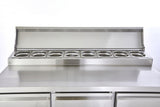 Sterling Pro Cobus 3 Door Prep Counter Fridge 8 x GN1/6 - SPU300PZ Pizza Prep Counters - 3 Door Sterling Pro   