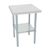 Empire 600mm Stainless Steel Centre Table with Undershelf Commercial Prep Bench - SSCT-60 Stainless Steel Centre Tables Empire