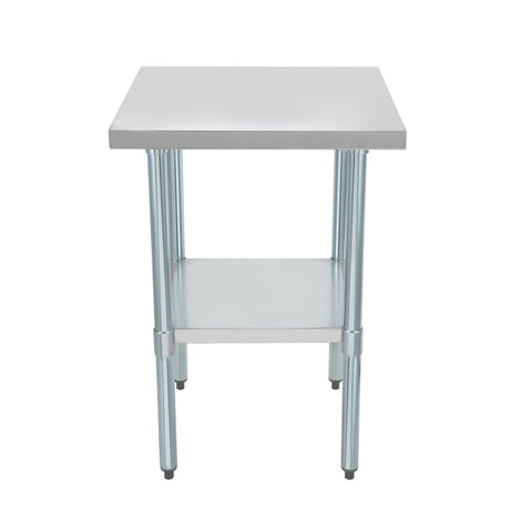 Empire 600mm Stainless Steel Centre Table with Undershelf Commercial Prep Bench - SSCT-60 Stainless Steel Centre Tables Empire