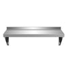 Empire Stainless Steel Wall Shelf 1500 x 300mm with Brackets & Fixings - WS-1500 Stainless Steel Wall Shelves Empire   