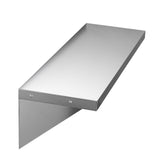 Empire Stainless Steel Wall Shelf 2100 x 300mm with Brackets & Fixings - WS-2100 Stainless Steel Wall Shelves Empire   