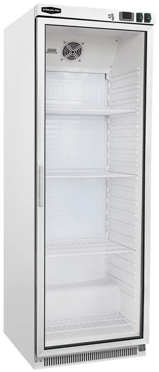 Sterling Pro Cobus Glass Single Door Upright Refrigerator 360 Litres - SPR400G Upright Single Glass Door Chillers Sterling Pro   