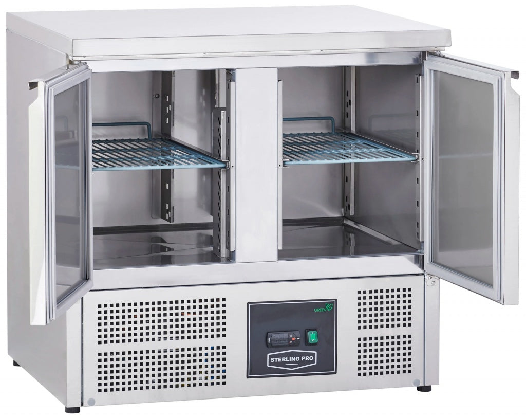 Sterling Pro Cobus 2 Door Refrigerated Counter 240 Litres - SPU201 Refrigerated Counters - Double Door Sterling Pro   