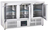 Sterling Pro Cobus 3 Door Refrigerated Counter 368 Litres - SPU303 Refrigerated Counters - Triple Door Sterling Pro   