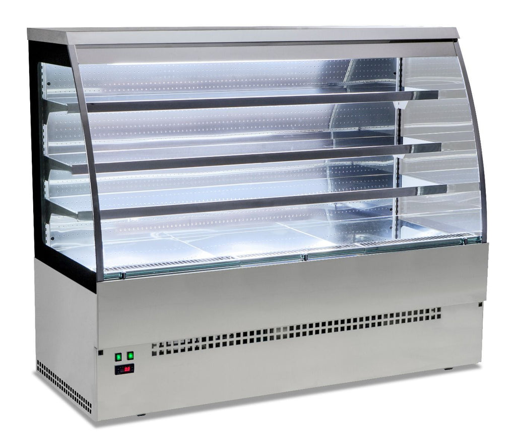 Sterling Pro EVO-SELF-150-SS Stainless Steel Self Service Patisserie Counter  1.5m Standard Serve Over Counters Sterling Pro   
