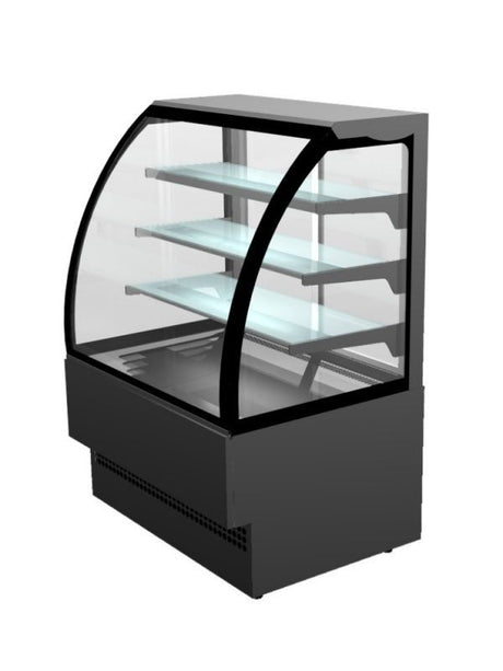 Sterling Pro EVO90-BLACK Patisserie Counter  0.9m / 1.41mÎ_ Deck Standard Serve Over Counters Sterling Pro   