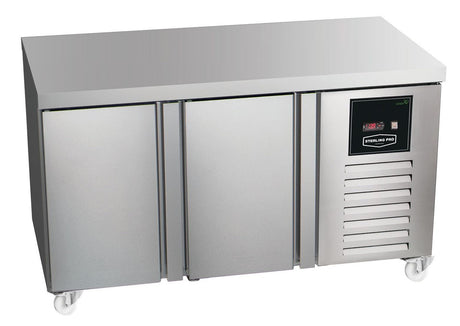 Sterling Pro Green 2 Door Refrigerated Counter 290 Litres - SPI-7-135-20-SP Refrigerated Counters - Double Door Sterling Pro   