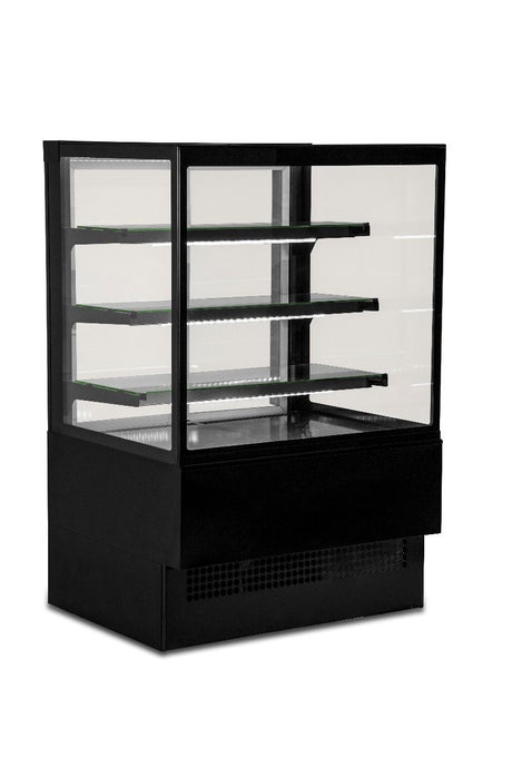 Sterling Pro Square Glass Patisserie Counter 0.9m Square Glass - EVO-K90 Standard Serve Over Counters Sterling Pro   