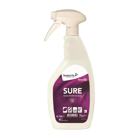 SURE Cleaner and Disinfectant Ready To Use 750ml (6 Pack) - FA239