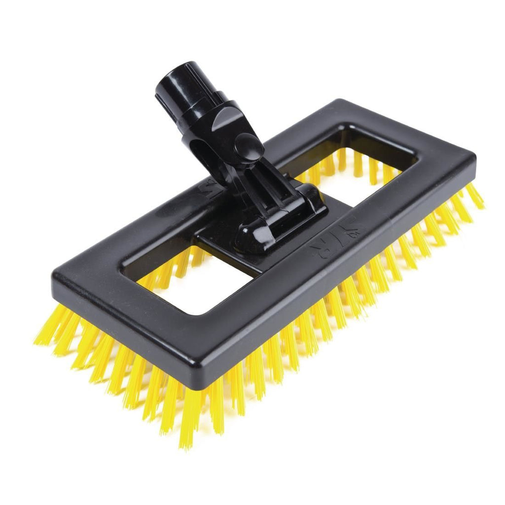 SYR Deck Scrubber Brush Yellow - DL940 Deck Scrubbers Scot Young   