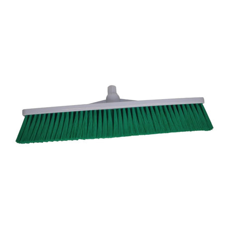 SYR Hygiene Broom Head Stiff Bristle Green - L874 Broom Heads Scot Young   